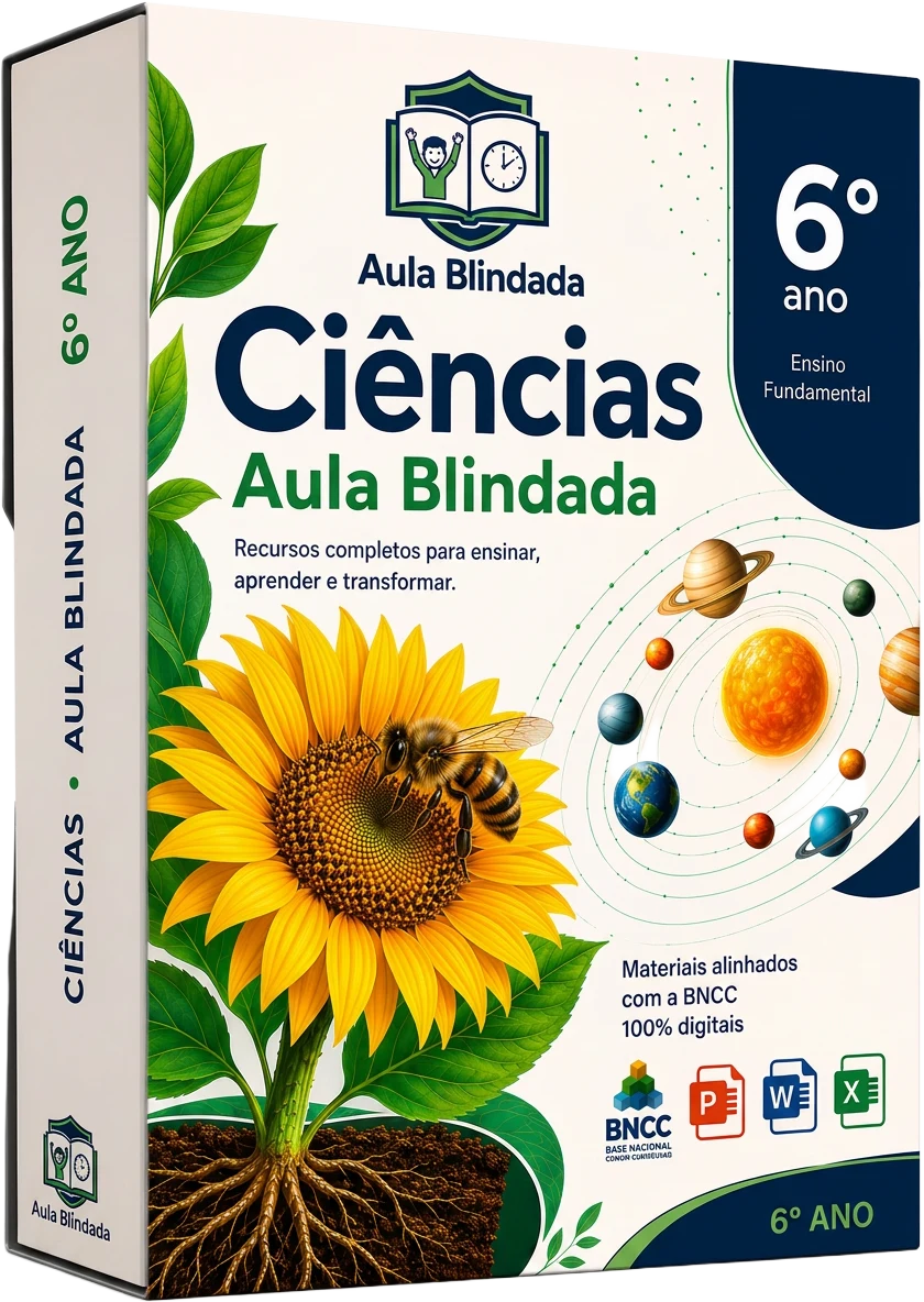 Material Aula Blindada de Ciências para o 6º ano