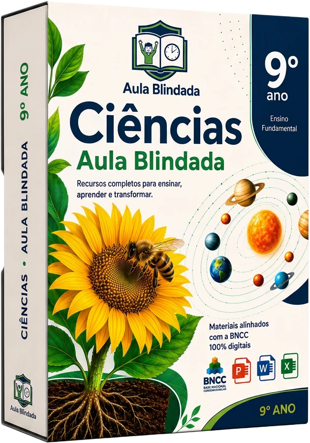 Material Aula Blindada de Ciências para o 9º ano