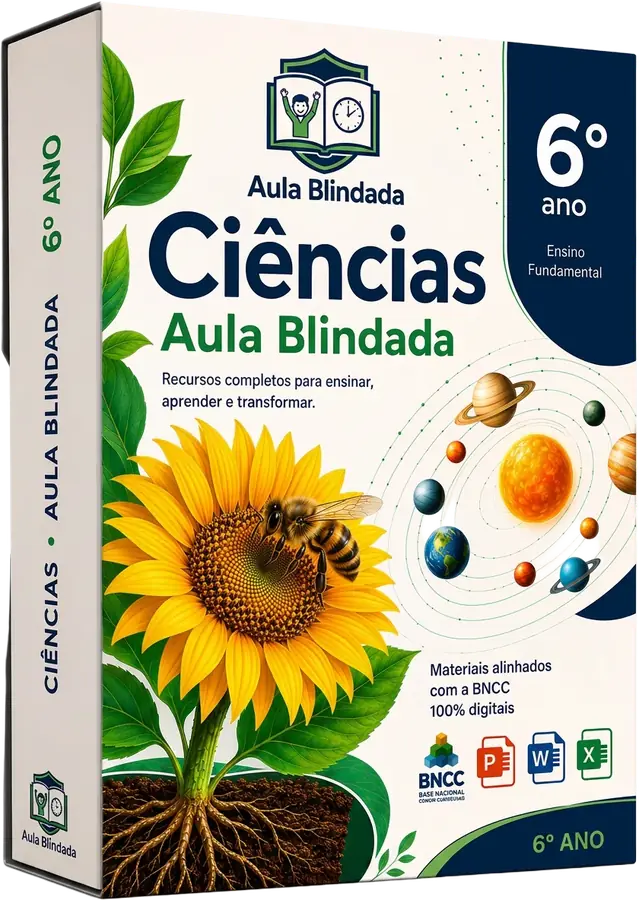 Material Aula Blindada de Ciências para o 6º ano