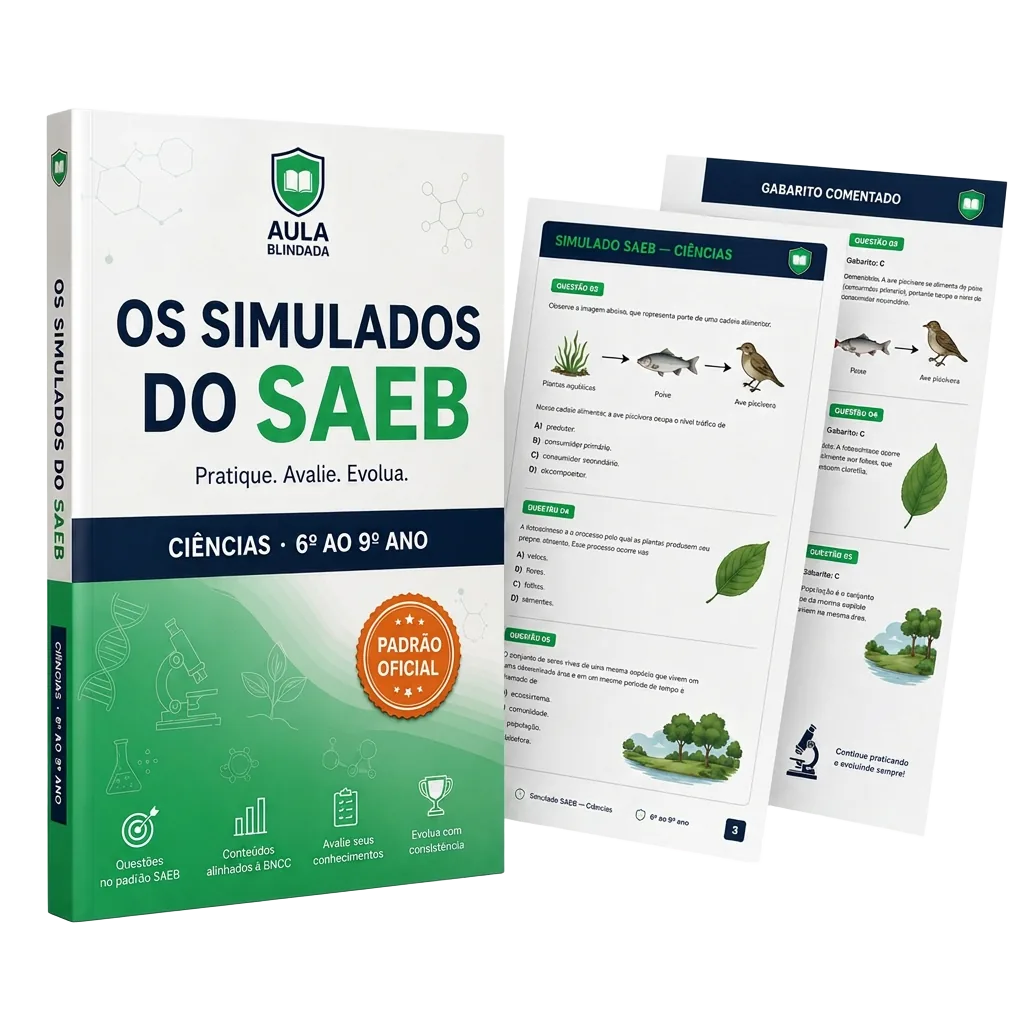 Mockup simulados SAEB comentados